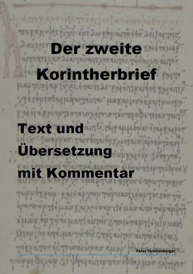 Der Zweite Korintherbrief Griechischer Text Und Bersetzung Mit